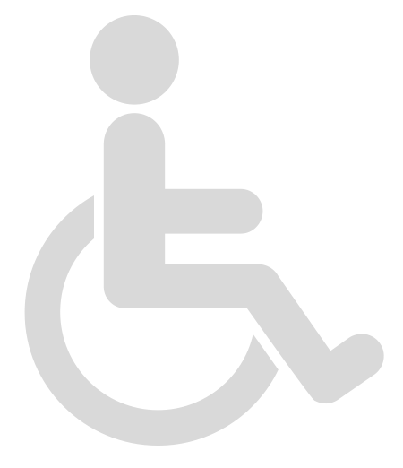 Non accessible aux personnes handicapées